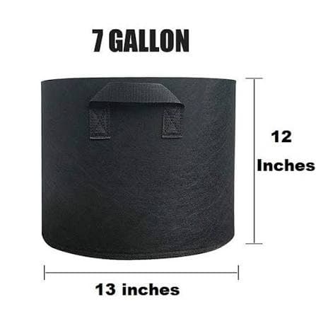 7 Gallon Grow Bag 13×12 Inches — view 1