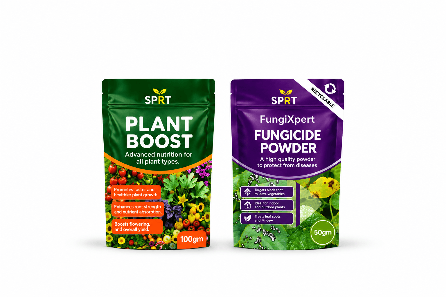 Combo Deal Plant Booster + Fungicide – 100g + 50g Pakistan — view 1